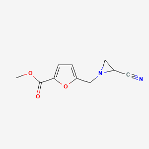 Methyl 5-[(2-cyanoaziridin-1-yl)methyl]furan-2-carboxylate