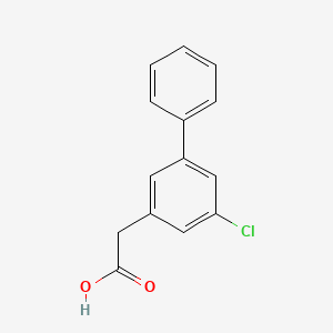 3-Biphenylacetic acid, 5-chloro-