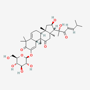 molecular formula C36H52O11 B14442912 Cucurbitacine-X-glucoside CAS No. 74080-86-7