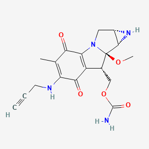 molecular formula C18H20N4O5 B14443016 N6-2-Propynylmitomycin C CAS No. 78142-79-7