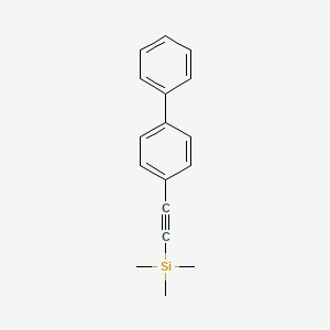 [([1,1'-Biphenyl]-4-yl)ethynyl](trimethyl)silane