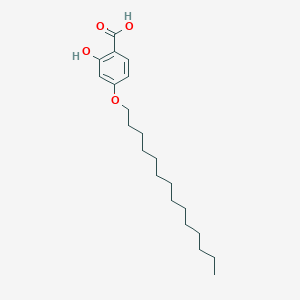 2-Hydroxy-4-(tetradecyloxy)benzoic acid