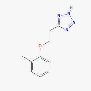 1H-Tetrazole, 5-(2-(2-methylphenoxy)ethyl)-