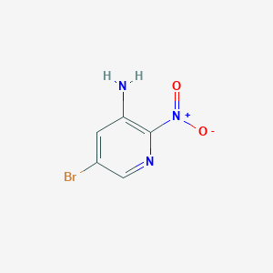 molecular formula C5H4BrN3O2 B1444313 5-溴-2-硝基吡啶-3-胺 CAS No. 433226-05-2