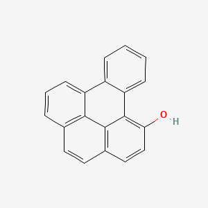 molecular formula C20H12O B14443340 Benzo(l)pyren-8-ol CAS No. 77508-25-9