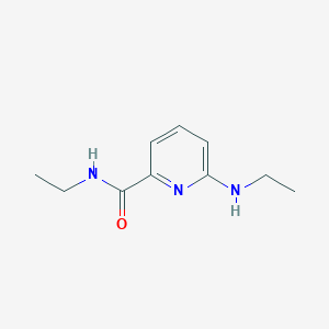 molecular formula C10H15N3O B1444342 N-Ethyl-6-(ethylamino)pyridine-2-carboxamide CAS No. 680591-06-4