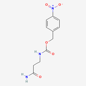 (4-Nitrophenyl)methyl (3-amino-3-oxopropyl)carbamate