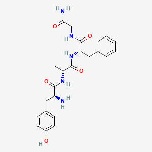 Tyrosyl-alanyl-phenylalanyl-glycinamide