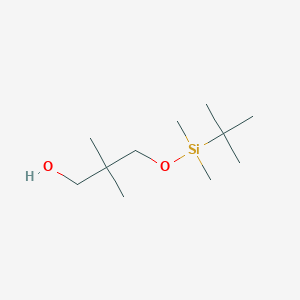 molecular formula C11H26O2Si B1444372 3-{[叔丁基（二甲基）甲硅烷基]氧基}-2,2-二甲基丙醇-1 CAS No. 117932-70-4