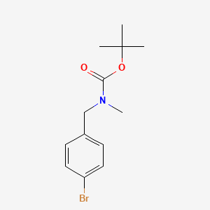molecular formula C13H18BrNO2 B1444383 (4-溴苄基)-甲基氨基甲酸叔丁酯 CAS No. 260809-26-5