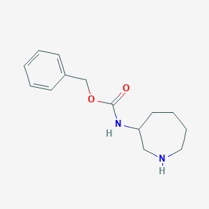 molecular formula C14H20N2O2 B1444407 Benzyl azepan-3-ylcarbamate CAS No. 1044561-15-0