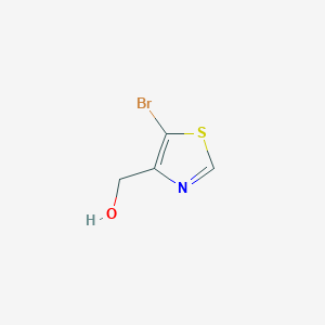molecular formula C4H4BrNOS B1444420 (5-Bromothiazol-4-yl)methanol CAS No. 912639-68-0