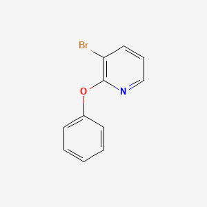 molecular formula C11H8BrNO B1444428 3-Bromo-2-phenoxypyridine CAS No. 1167991-22-1