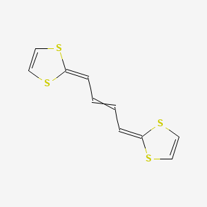 2,2'-(But-2-ene-1,4-diylidene)bis(2H-1,3-dithiole)