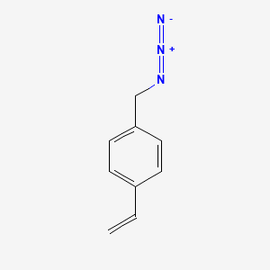 molecular formula C9H9N3 B1444440 1-(叠氮甲基)-4-乙烯基苯 CAS No. 111965-73-2