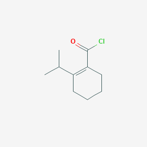 2-(Propan-2-yl)cyclohex-1-ene-1-carbonyl chloride