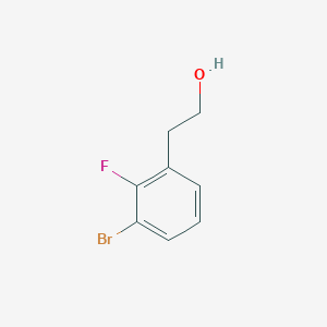 molecular formula C8H8BrFO B1444447 2-(3-溴-2-氟苯基)乙醇 CAS No. 1201641-02-2