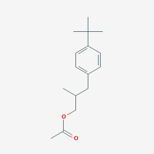 [3-(4-Tert-butylphenyl)-2-methylpropyl] acetate