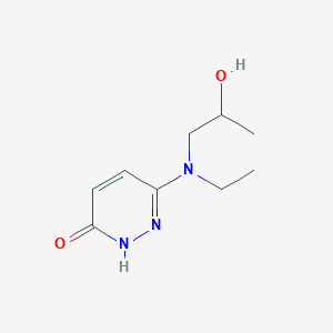 6-(Ethyl(2-hydroxypropyl)amino)pyridazin-3(2H)-one