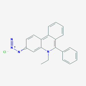 3-Azido-5-ethyl-6-phenylphenanthridinium chloride