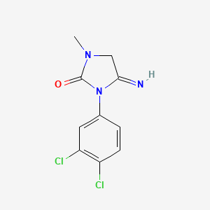 3-(3,4-Dichlorophenyl)-4-imino-1-methylimidazolidin-2-one