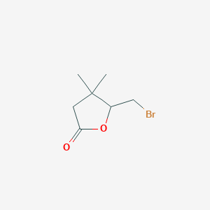 5-(Bromomethyl)-4,4-dimethyloxolan-2-one