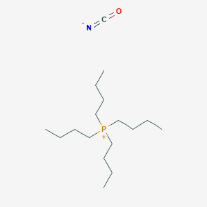 molecular formula C17H36NOP B14444825 Tetrabutylphosphanium cyanate CAS No. 77307-47-2