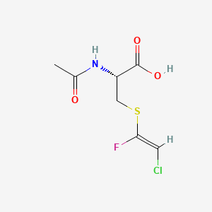 L-Cysteine, N-acetyl-S-(2-chloro-1-fluoroethenyl)-