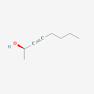 molecular formula C8H14O B14445014 (2R)-Oct-3-YN-2-OL CAS No. 77889-05-5