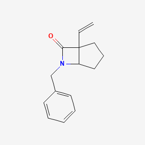 6-Benzyl-1-ethenyl-6-azabicyclo[3.2.0]heptan-7-one