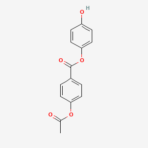 4-Hydroxyphenyl 4-(acetyloxy)benzoate