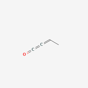 molecular formula C4H4O B14445084 1,2-Butadienone CAS No. 78957-08-1