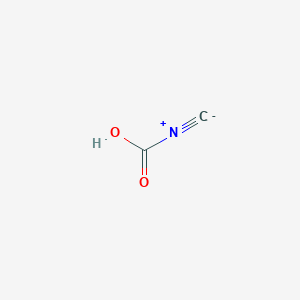 molecular formula C2HNO2 B14445113 Carbonisocyanidic acid CAS No. 73973-62-3