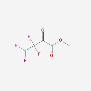 molecular formula C5H4F4O3 B14445124 Methyl 3,3,4,4-tetrafluoro-2-oxobutanoate CAS No. 74067-13-3