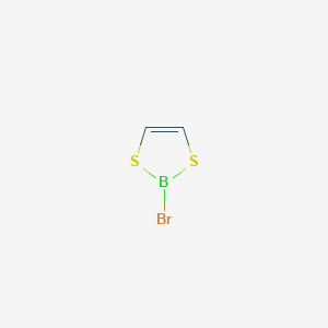 molecular formula C2H2BBrS2 B14445174 2-Bromo-2H-1,3,2-dithiaborole CAS No. 76174-80-6