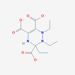 1,2,3-triethyl-4H-1,2,4-triazine-3,5,6-tricarboxylate