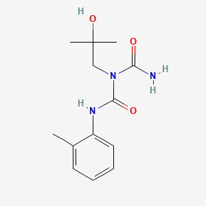 1-(2-Methyl-2-hydroxypropyl)-3-methyl-5-phenylbiuret