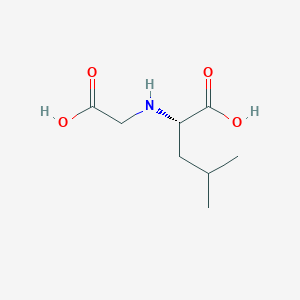 molecular formula C8H15NO4 B14445229 N-(Carboxymethyl)-L-leucine CAS No. 77328-15-5