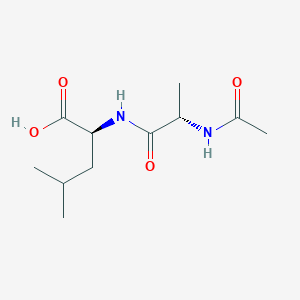 molecular formula C11H20N2O4 B14445279 N-Acetyl-L-alanyl-L-leucine CAS No. 78233-70-2