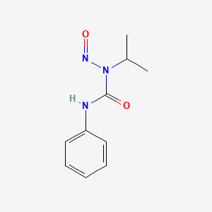 molecular formula C10H13N3O2 B14445301 1-Isopropyl-1-nitroso-3-phenylurea CAS No. 78326-57-5