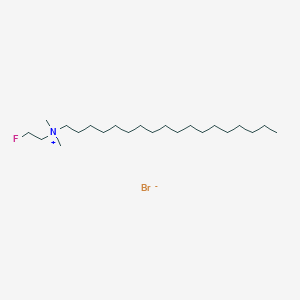 N-(2-Fluoroethyl)-N,N-dimethyloctadecan-1-aminium bromide