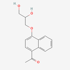 3-(4-Acetyl-1-naphthyloxy)-1,2-propanediol