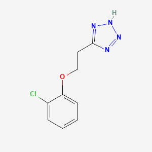 1H-Tetrazole, 5-(2-(2-chlorophenoxy)ethyl)-