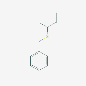 {[(But-3-en-2-yl)sulfanyl]methyl}benzene