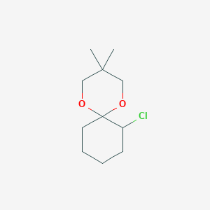 7-Chloro-3,3-dimethyl-1,5-dioxaspiro[5.5]undecane