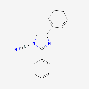 2,4-Diphenyl-1H-imidazole-1-carbonitrile