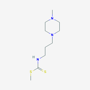 Methyl [3-(4-methylpiperazin-1-yl)propyl]carbamodithioate