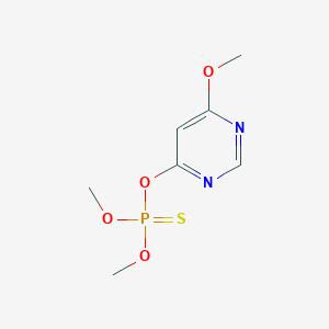 O-(6-Methoxypyrimidin-4-yl) O,O-dimethyl phosphorothioate