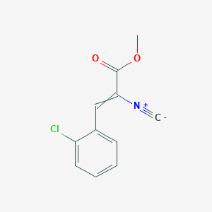 Methyl 3-(2-chlorophenyl)-2-isocyanoprop-2-enoate