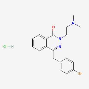 1(2H)-Phthalazinone, 4-(p-bromobenzyl)-2-(2-(dimethylamino)ethyl)-, hydrochloride